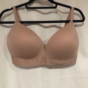 Pink wear everywhere wireless push up bra